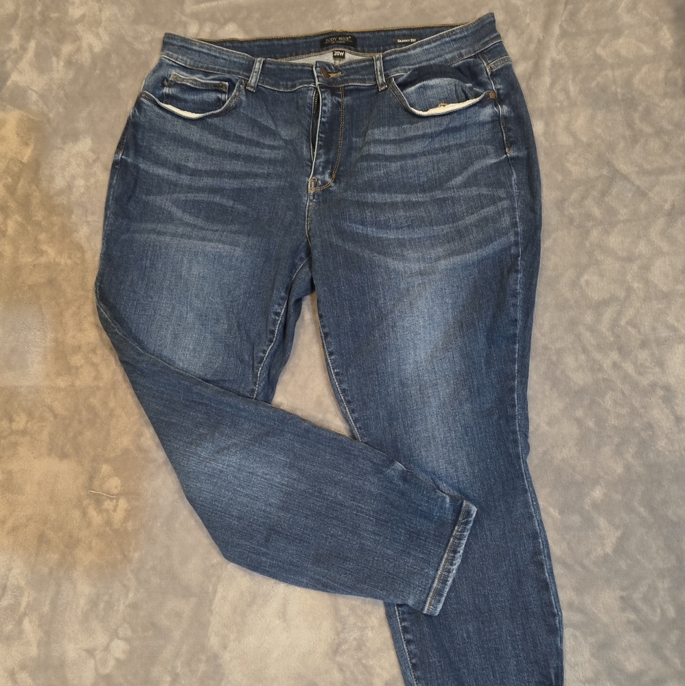Judy Blue Skinny Fit Jeans – Size 20W – Soft Stretch Denim Lightly Used